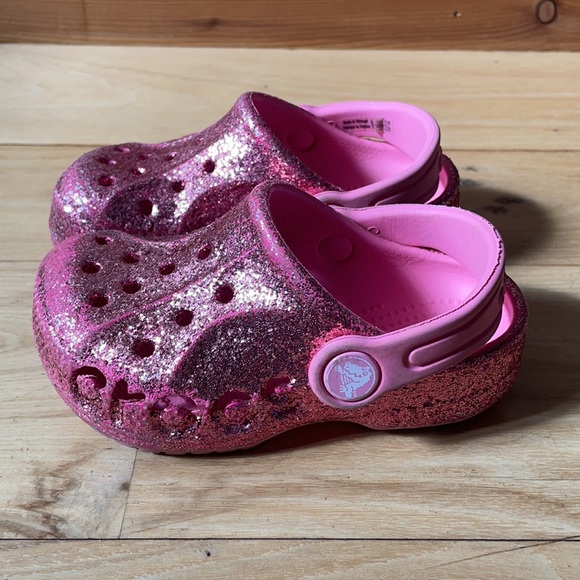 Pink sparkle crocs - Picture 3 of 5